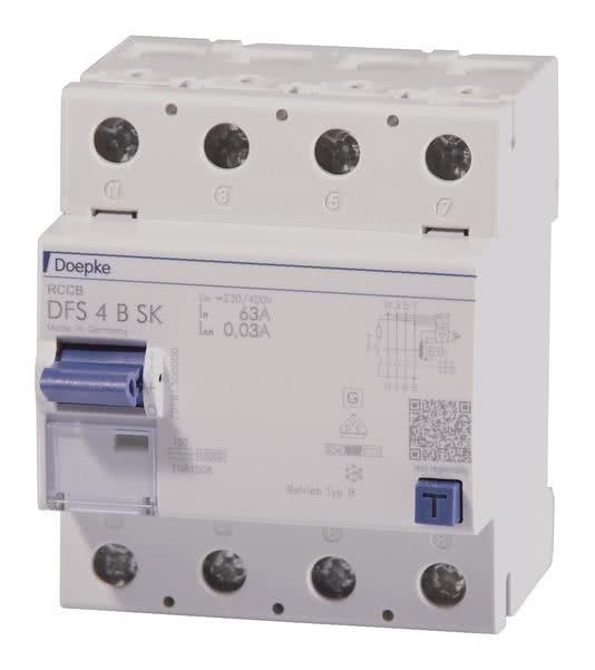 DOEP Fi-Schutzsch.   DFS4-063-4/0,03-BSK    Allstromsensitiv 230/400V    09144998