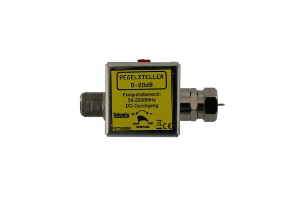 Televes Pegelsteller -18dB     PST2050BS         5-2200MHz F-Buchse/F-Stecker