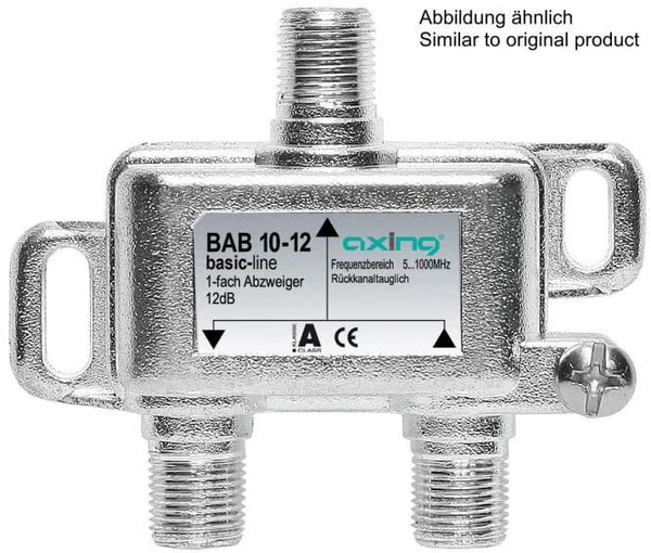 AXING 1fach Abzweiger 8dB      BAB 10-08 5-1006MHz brummentstört