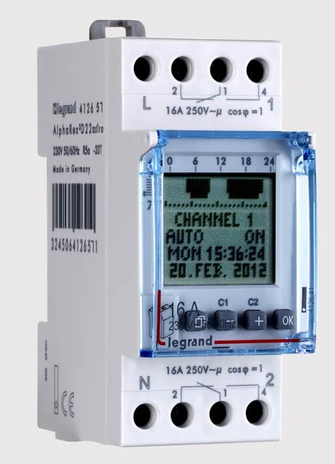 LEGR AlphaRex D22 astro 230V AC   412657 Astroschaltuhr, 2K 412657