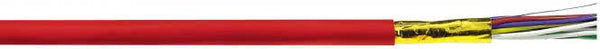 J-Y(St)Y 2x2x0,8 Lg rot Eca Trommel 500m Aufdruck Brandmeldekabel