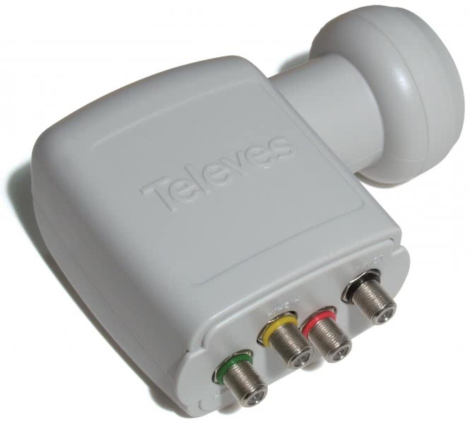 Televes Speisesystem Quattro Feed SP44EN         40mm RM 0,3dB typ.