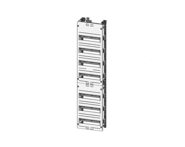 ABN Verteilerfeld 1V 7x Gerätetrag  VR17 schiene 1V7 84TE 250x1050mm