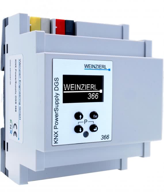 Weinzierl KNX PowerSupply DGS 366   5207 Spannungsversorgung 640mA