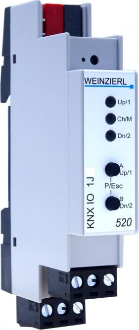 Weinzierl KNX IO 520 Jalousieaktor  5225 Binär 2Eing. 1Ausg. Logik-u.Timerfunkt.