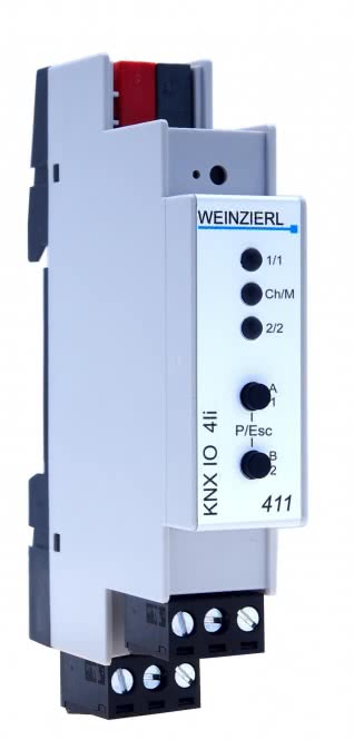 Weinzierl KNX IO 411 Binäreingang   5231 m.4Eingängen Logik-u.Timerfunktionen