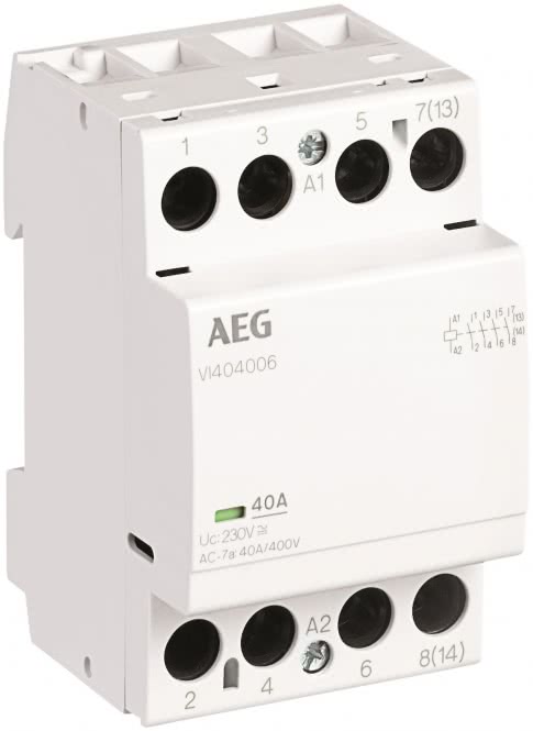 AEG Installationsschütz         VI404006 230V 40A 4S/0Ö                    115464