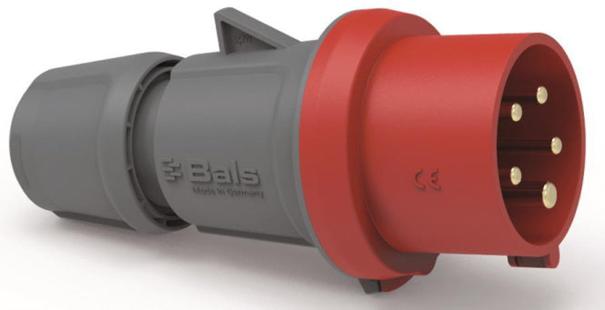 Bals Stecker INNOLINQ QC 16A 5p 400V 200 6h IP54 rot blank