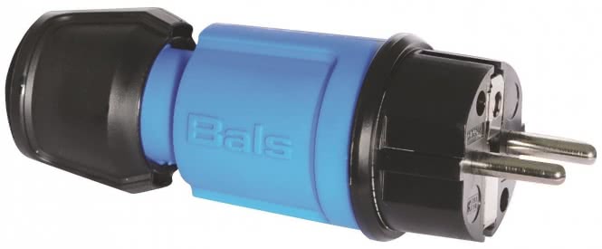 Bals Schuko Stecker blau            7370 MULTI-GRIP 16A 3p 250V IP44