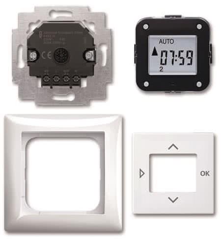 BJ Jalousie-Compact-Timer    6422 UJ-914    Komplettset  balance SI alpinweiß