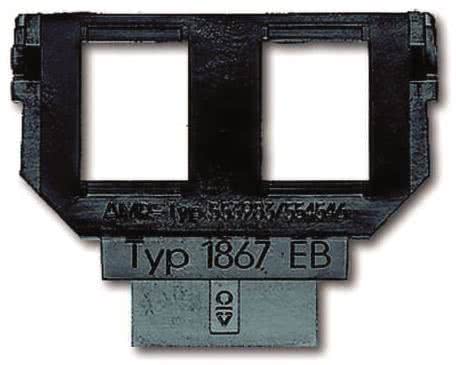 BJ Sockel für Daten-KS            1867EB    2x6- und 8polig Modular Jack