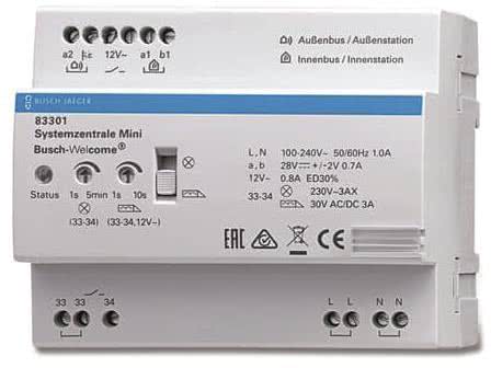 BJ Systemzentrale Mini,            83301    Türkommunikation, Systemgeräte