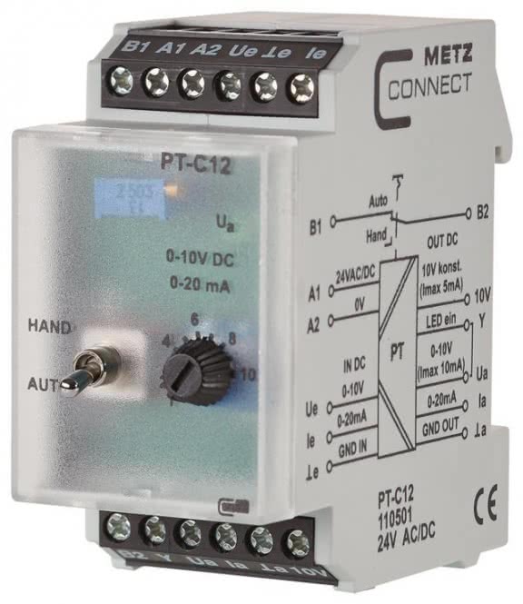 Metz Potentialtrenner    PT-C12 24VAC/DC PT-C12 24VAC/DC