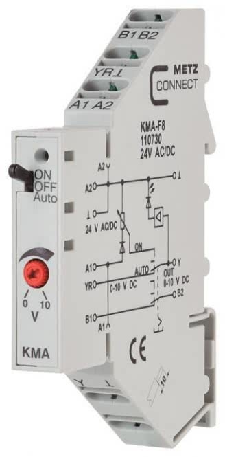 BTR Analogwertgeber               KMA-F8 24 V AC/DC, 0...10 V    110730