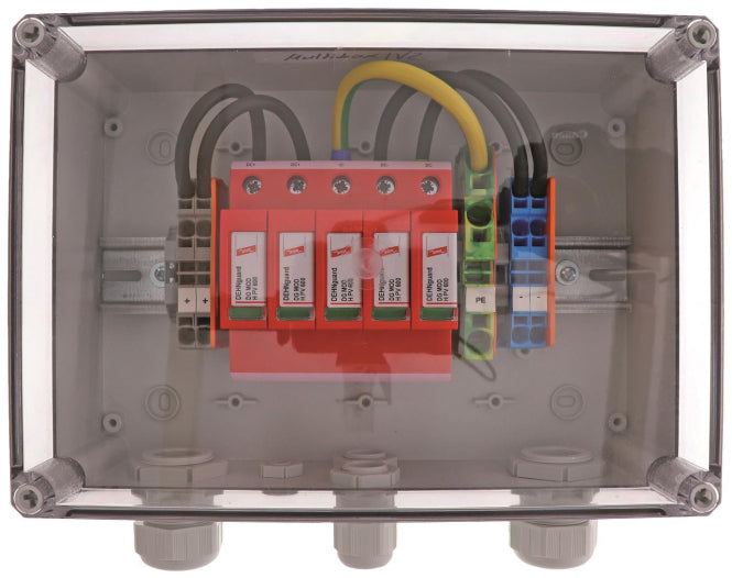 Dehn PV Überspannungsbox 2String  900921 im Gehäuse IP65