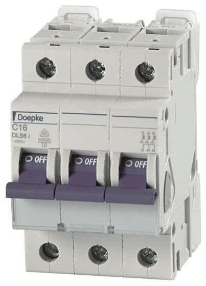 DOEP Automat C 25A          DLS 6I C25-3 **   10kA 3-polig