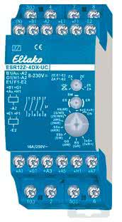 Eltako ESR12Z-4DX-UC Stromstoss (V)Schaltrelais 4fach potfr     21400301