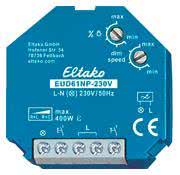 Eltako EUD61NP-230V Univ.-Dimmschalter (V) o.N Power MOSFET 400w R+L+C 61100830