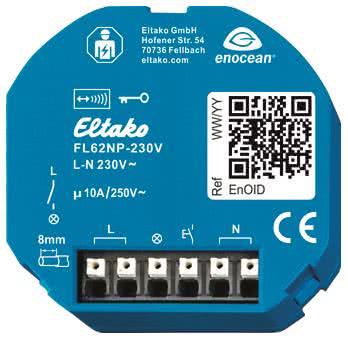 Eltako Funk-Lichtaktor       FL62NP-230V 10A/250V                        30100530