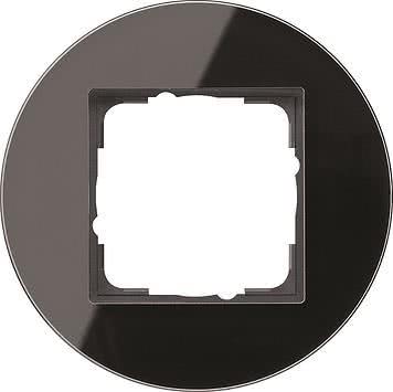 GIRA Abdeckrahmen 1f             0211135 Studio Glas schwarz