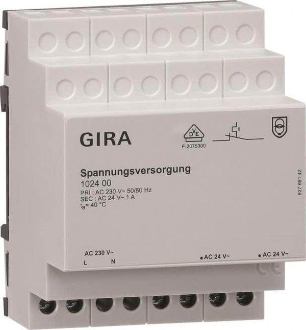 GIRA Spannungsversorgung 1A       102400 KNX/EIB REG