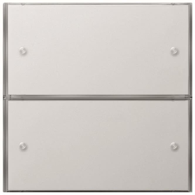 GIRA Tastsensor 3 Komfort 2-fach 2032112 KNX Flächenschalter reinweiß glänzend