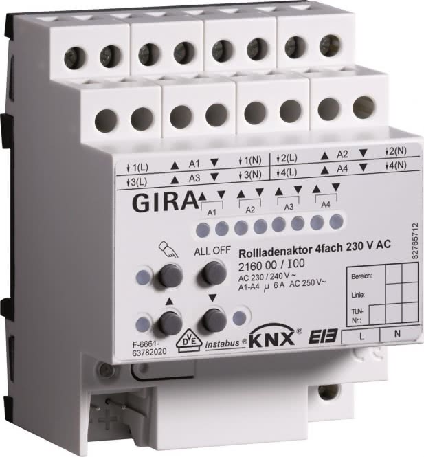 GIRA Rollladenaktor KNX/EIB REG   216000