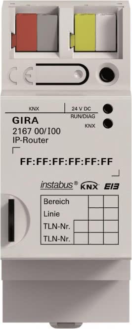 GIRA IP-Router KNX/EIB REG        216700