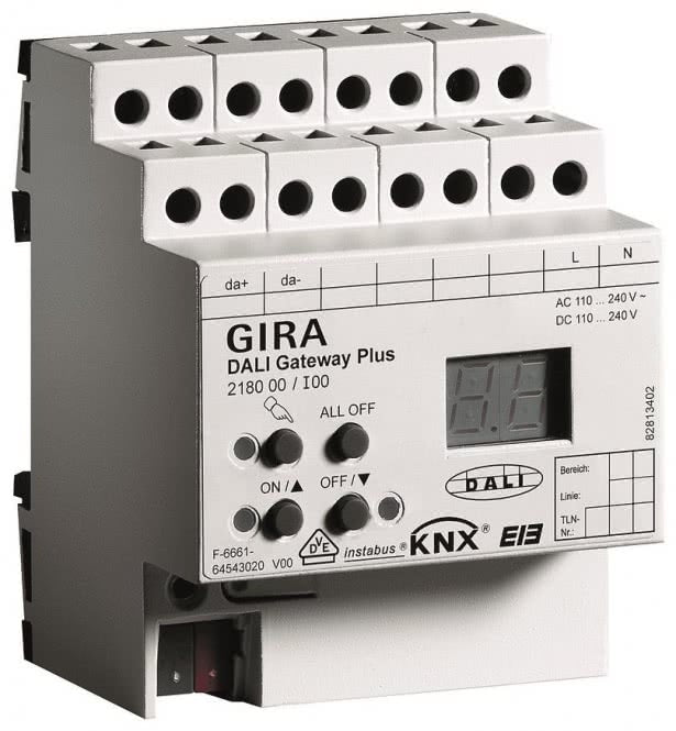 GIRA DALI Gateway Plus KNX EIB    218000 REG