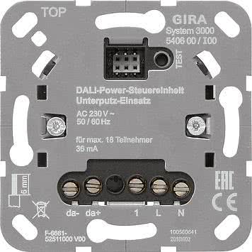 GIRA  S3000 DALI-Power-           540600       Steuereinheit UP-Einsatz