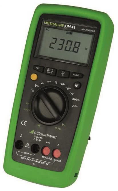 Gossen Multimeter METRALINE DM 41 CAT IV 300V/CAT III 600V           M192A