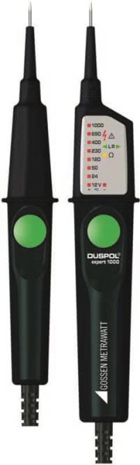 Gossen Spannungs u. Durchgangsprüfer M611E  DUSPOL expert analog 1000