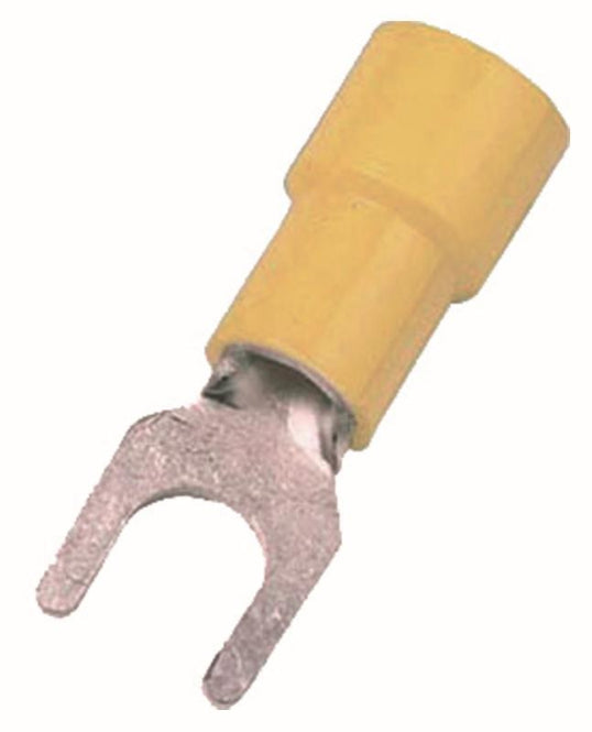 Intercable Quetschkabelschuh     ICIQ64G DIN46237 4-6qmm M4 gelb Gabelform