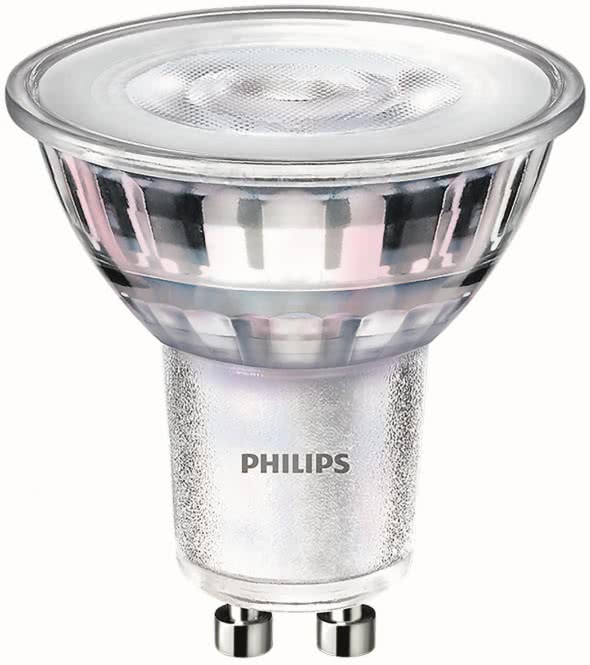 PHIL CorePro LEDspot 4-50W/840  35885000      GU10 36° 15000h dimmbar       EEK F