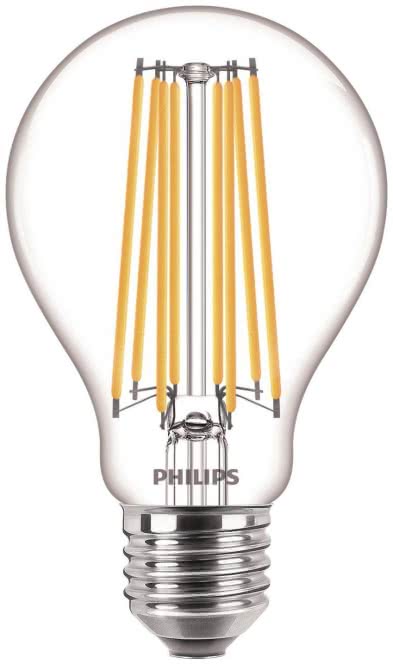 PHIL CorePro LEDbulb 17-150W/827 E27    AGL 2452lm klar 15000h D EEK D