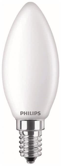 PHIL CorePro LEDcandle 6,5-60W/827   Kerze E14 806lm Glas matt  EEK E