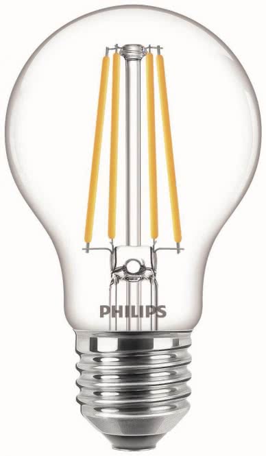 PHIL CorePro LEDBulb 8,5-75W/827 E27      AGL 1055lm klar 15000h  EEK E