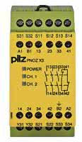 Pilz PNOZ X3 230VAC 24VDC 3n/o    774318 1n/c 1so Sicherheitsschaltgerät