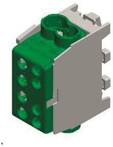 Pollmann 2080143     HLAK 35 1/2 M2 grün Hauptleitungs-Abzweig-klemme HLAK 35 1/2