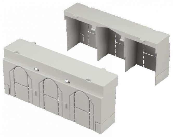 Rittal Abdeckung Gr.1 VE=2    SV 9344530 f.Anschlussraum z.Erweiterung