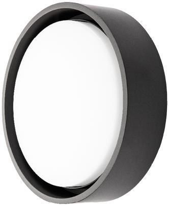 SGL Wandleuchte FRAME ROUND IP65  605061 670-900lm 3000K dim IK10 D270mm grafit