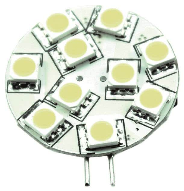 SUH LED-Modul 1,9W/830 155lm 120°  30105     12V G4 D=30mm 50000h   A+,3kWh/1000h