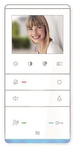 TCS Video-color             IVW5111-0145 Innenstation z.Freisprechen S-TASTA Weiß