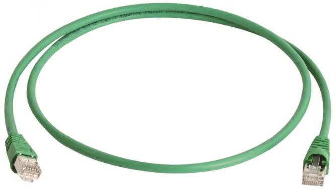 TG Patchkabel S-FTP 1,5m     L00001A0168 FS500 MP8 LSZH grün Cat6A 500MHz Iso EA