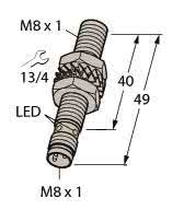 TURCK Induktiver     BI2-EG08-AP6X-V1131 **                              4602050