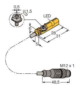 TURCK      BIM-UNT-AY1X-0,3-RS4.21/S1139 Magnetfeld-Sensor für Pneumatikzylinder