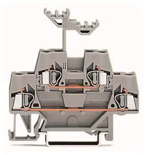 WAGO 280-519 Doppelstockklemme, Durchgangs-/ Durchgangsklemme