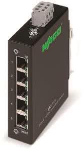 WAGO 852-111 Industrial-ECO-Switch,5 Ports 100Base-TX,schwarz