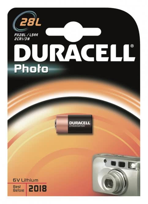 Duracell Photobatterie     D28PXL 002838 Lithium 6V PX28L 150mAh 1er Blister