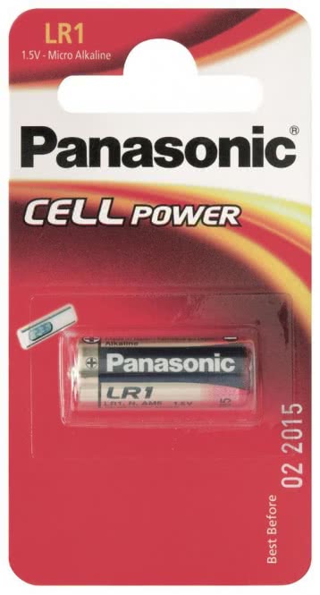 Panasonic Cell Power Lady           LR01       900mAh   ***Blister a 1 Stück***